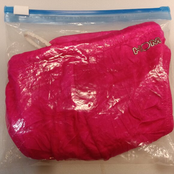 NWOT VINTAGE PINK HOM SWIM BRIEF, Size 30" / "S", 1" Sides - Picture 7 of 7